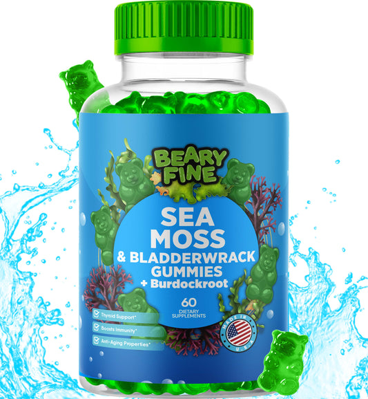 BearyFine Sea Moss Gummies & Apple Cider Vinegar