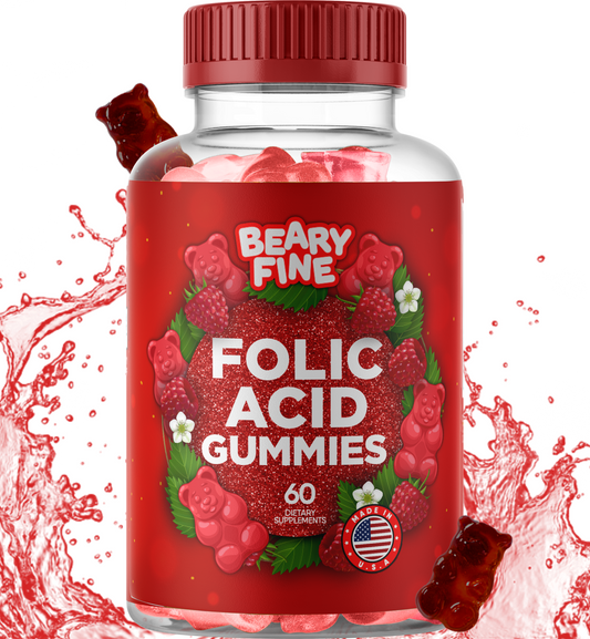 BearyFine Folic Acid Gummies
